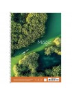 Коледж-блок А4+\80арк.спіраль,клітинка, білий папір, 4шт\комплект, А4-080-6521К"Student" Школярик