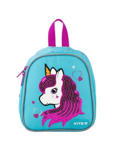 Рюкзак дошкольный Kite Kids Pink unicorn K20-538XXS-3 (21х18х8см)