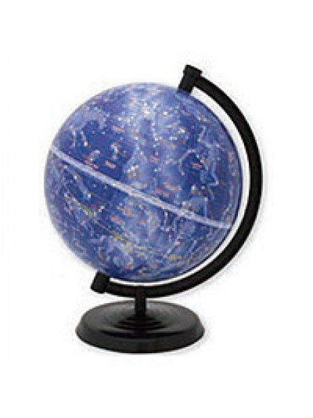 Глобус Звездное небо на пластиковой подставке, 22см Марко Поло, на укр.яз