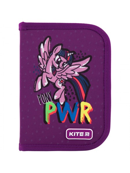 Пенал на 1 отделение Kite My Little Pony LP20-621 (20х13х4см)