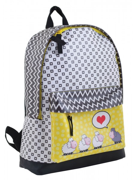 Рюкзак подростковый Yes "Love sheeps" ST-28 35х27х13см (553544)