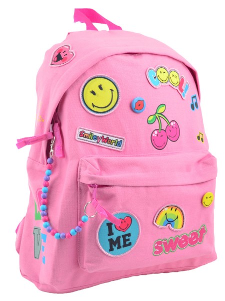 Рюкзак молодіжний Yes "Smiley World" ST-32 41х32х14см (555547)