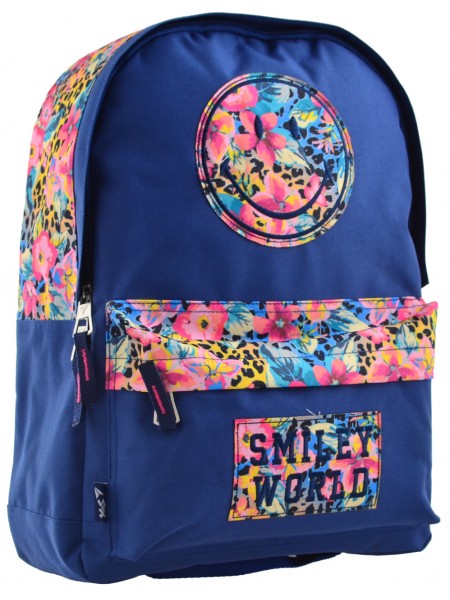 Рюкзак молодіжний Yes "Smiley world" ST-17 42х32х12см (556672)