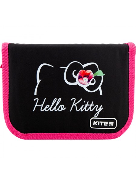 Пенал на 1 отделение Kite Hello Kitty HK20-621-2 (20х13х4см)