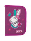 Пенал з наповненням на 1 відділення Kite Bunny K20-622H-5 (20х13х4см)