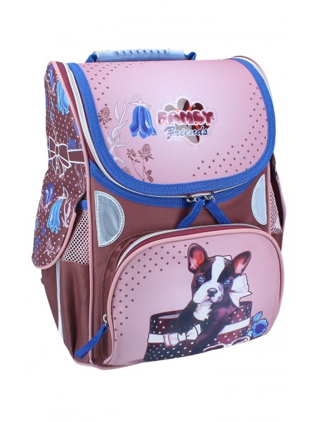 Ранец ортопедический Rainbow "Puppy" 7-503 (34х25х14см)