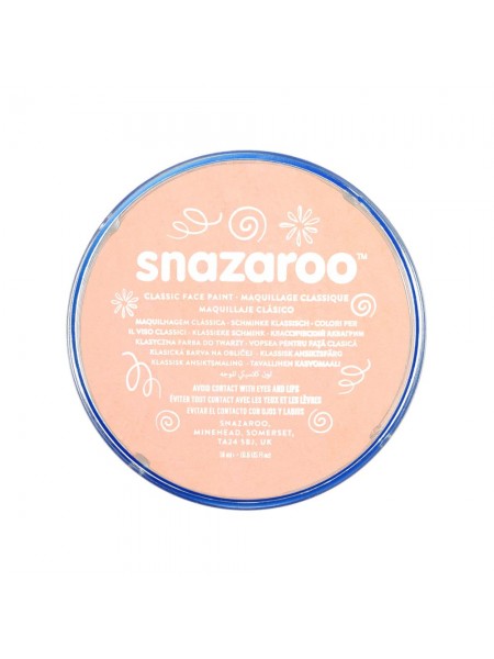 Краска для грима Snazaroo Classic 18 мл, натуральный (1118500)