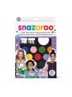Набор красок для грима Snazaroo 12цв + блестки + кисти Ultimate Party Pack (1180100)