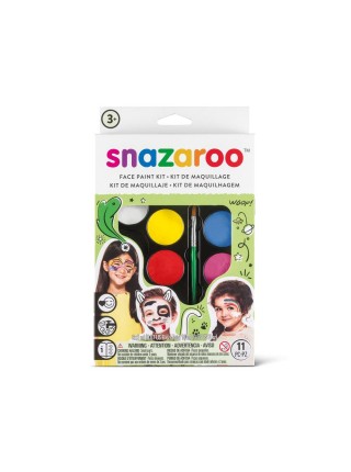 Набор красок для грима Snazaroo 8 цв по 2мл Unisex hanging paleitte kit (1180102)