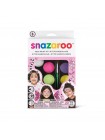 Набор красок для грима Snazaroo 8 цв по 2мл Girls hanging palette kit (1180104)