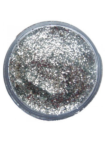 Глітерний гель для гриму Snazaroo Glitter Gel 12 мл сріблястий (1115766)