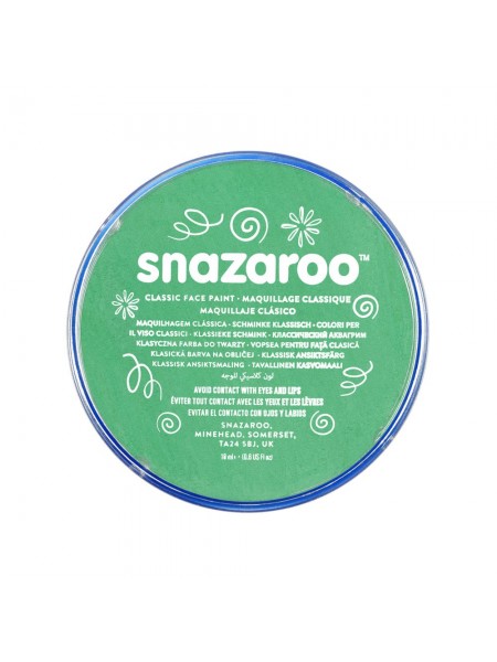 Краска для грима Snazaroo Classic 75 мл, Зеленый яркий (1175444)