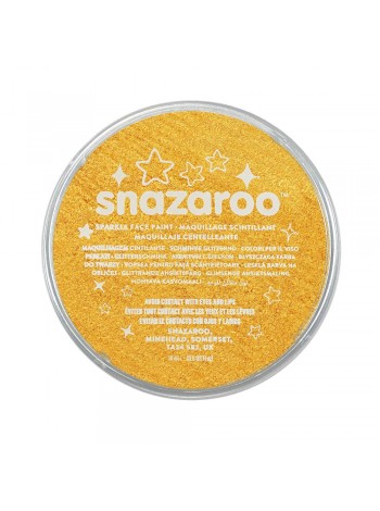 Фарба для гриму Snazaroo Sparkle 18 мл, жовтий (1118221)