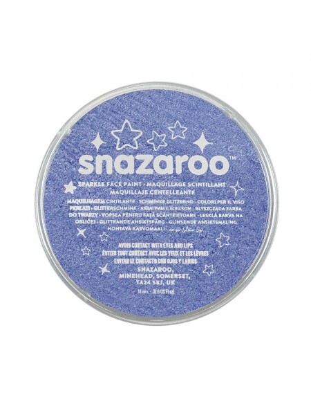 Краска для грима Snazaroo Sparkle 18 мл, синий (1118351)