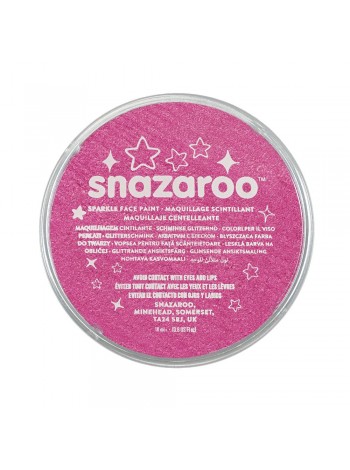 Фарба для гриму Snazaroo Sparkle 18 мл, рожевий (1118581)